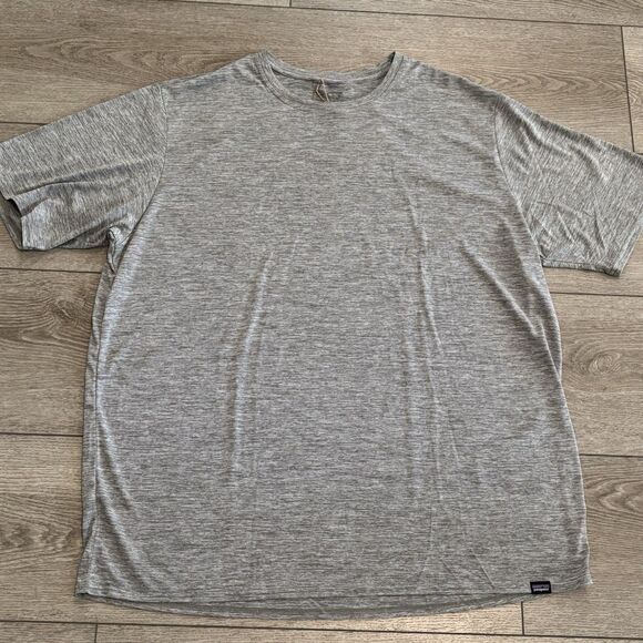 Patagonia Daily Medium Capilene Shirt Mens XXL Feather Grey Cool Lightweight NWT - Picture 1 of 6